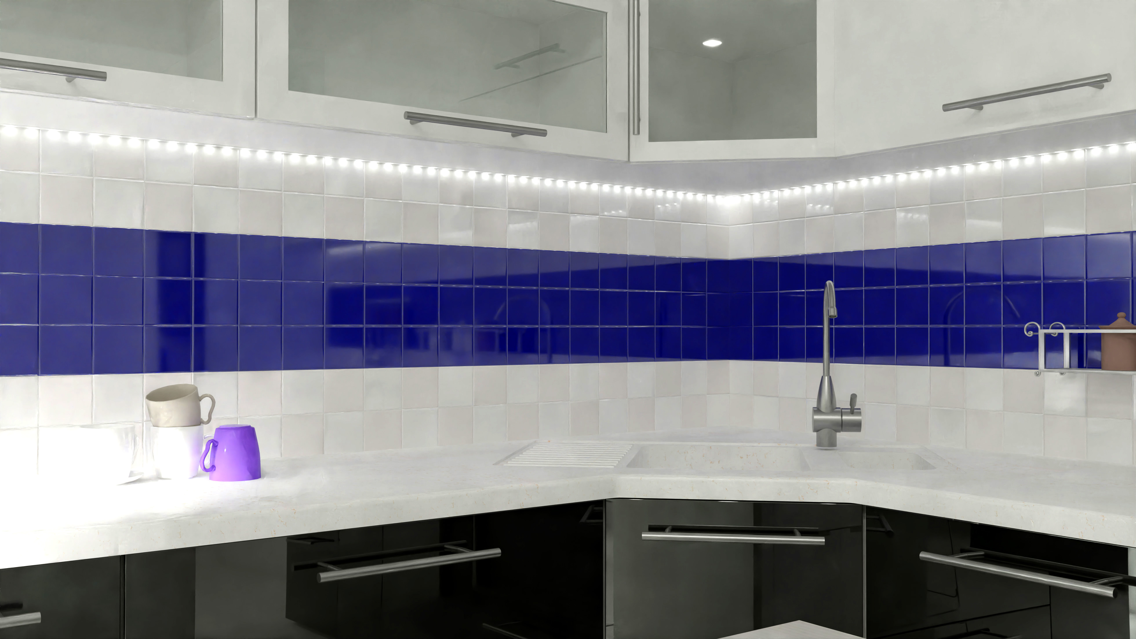 Мелкоформатная плитка коллекция Мини Тайл глосси / Mini Tile glossy фото 5